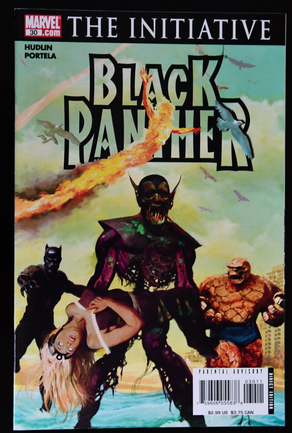 BLACK PANTHER 30 ARTHUR SUYDAM ZOMBIE COVER MARVEL COMICS 2007