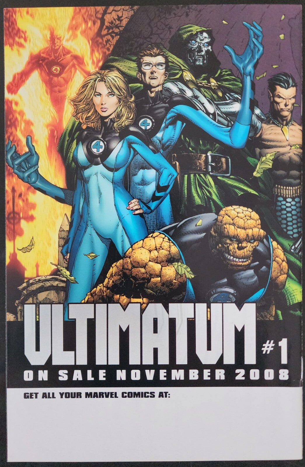 March on Ultimatum Saga (Marvel Comics 2008)