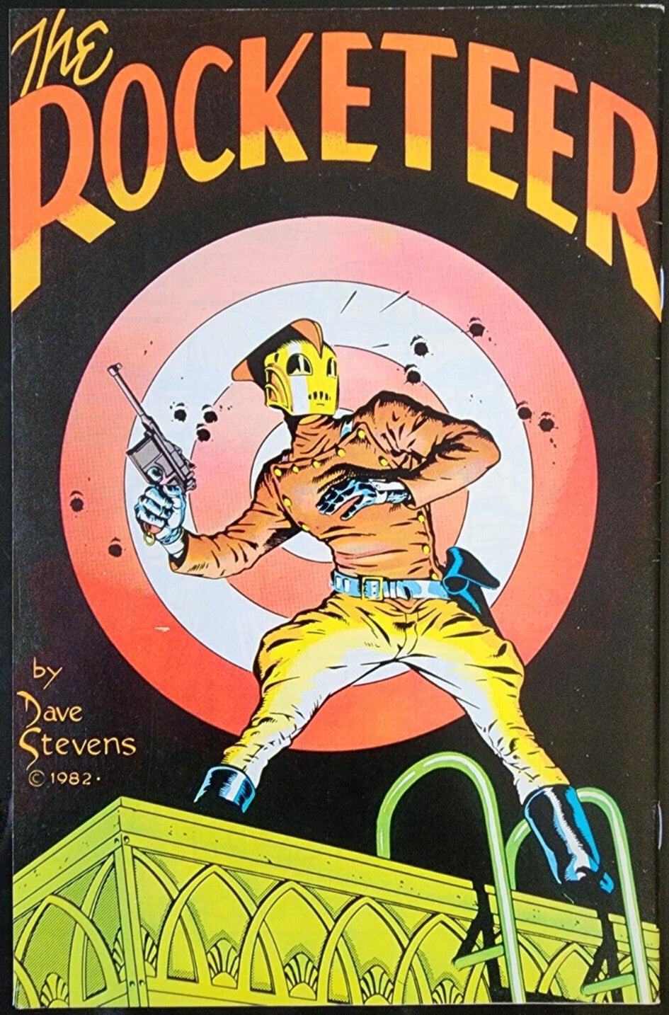 Pacific Presents Rocketeer #1 1982 1st App on Cover Dave Stevens Ditko Copy 2