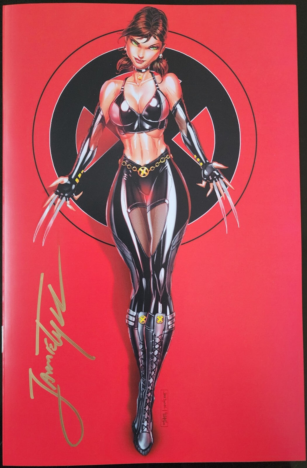 WHITE WIDOW #4 X-23 RED VIRGIN VARIANT 2024 SIGNED JAMIE TYNDALL W/COA ABSOLUTE