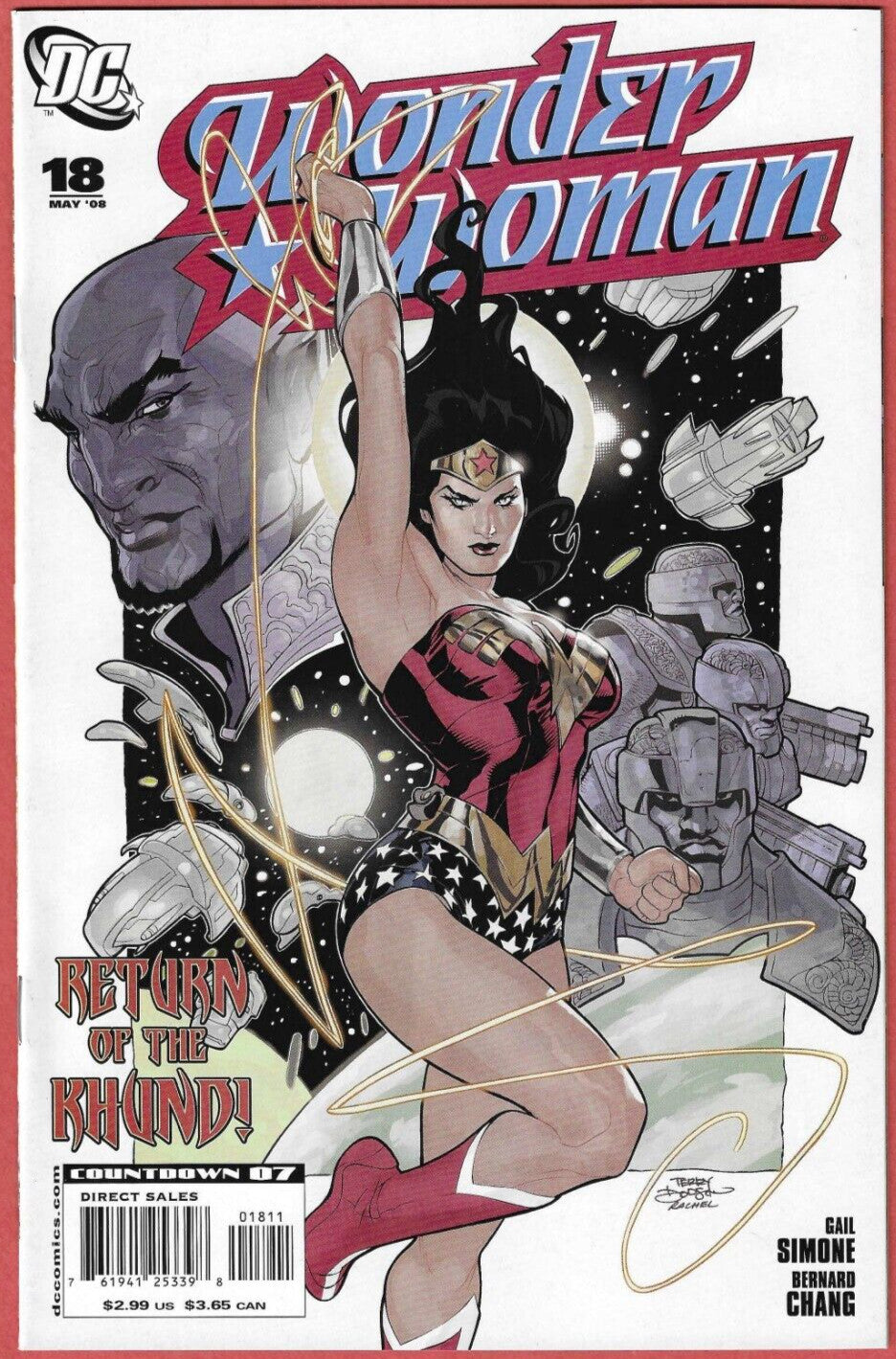 Wonder Woman, Vol. 3 #15-18 2008 Lot DC Comics