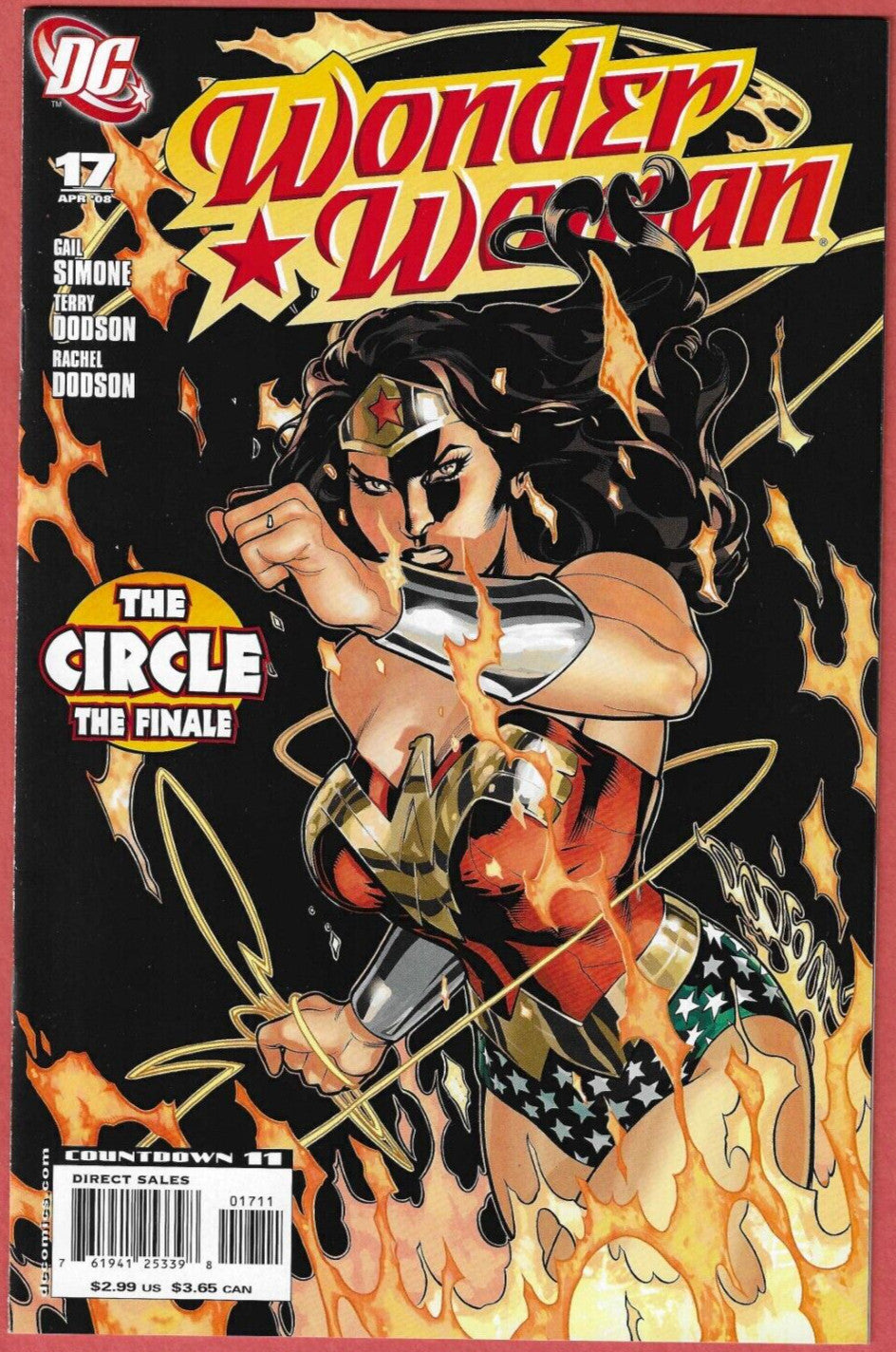 Wonder Woman, Vol. 3 #15-18 2008 Lot DC Comics