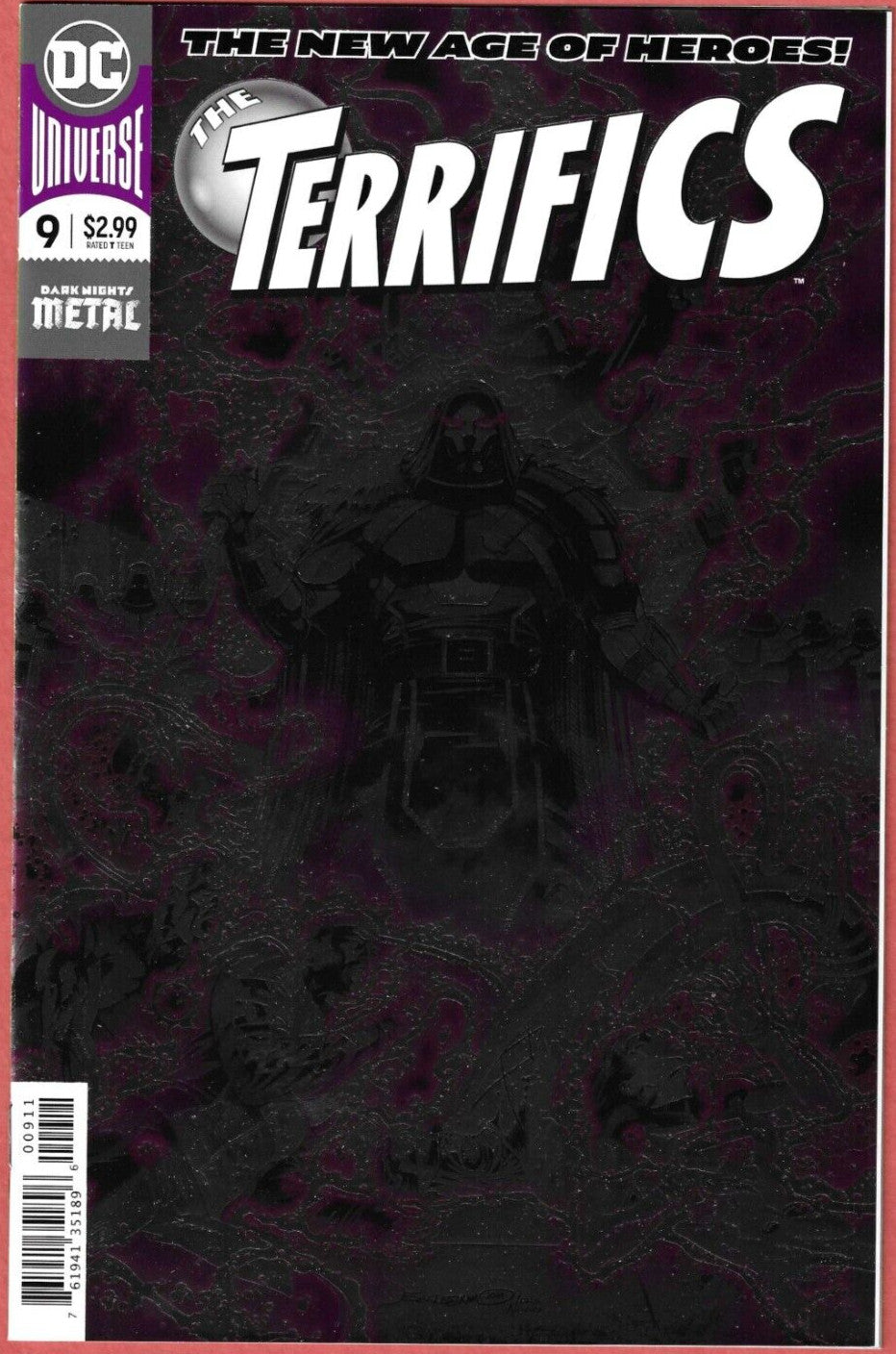 TERRIFICS, THE #9 ENHANCED FOIL COVER 2018 DC