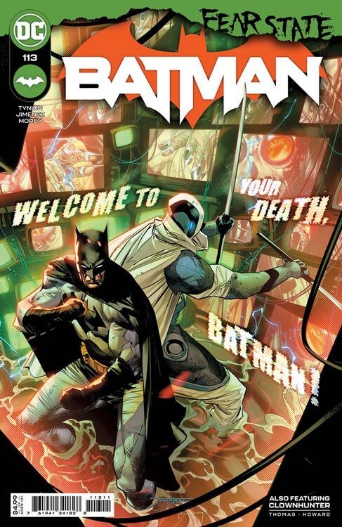Batman #113 (2021) 1st Full Appearance of Peacekeeper X DC Comics