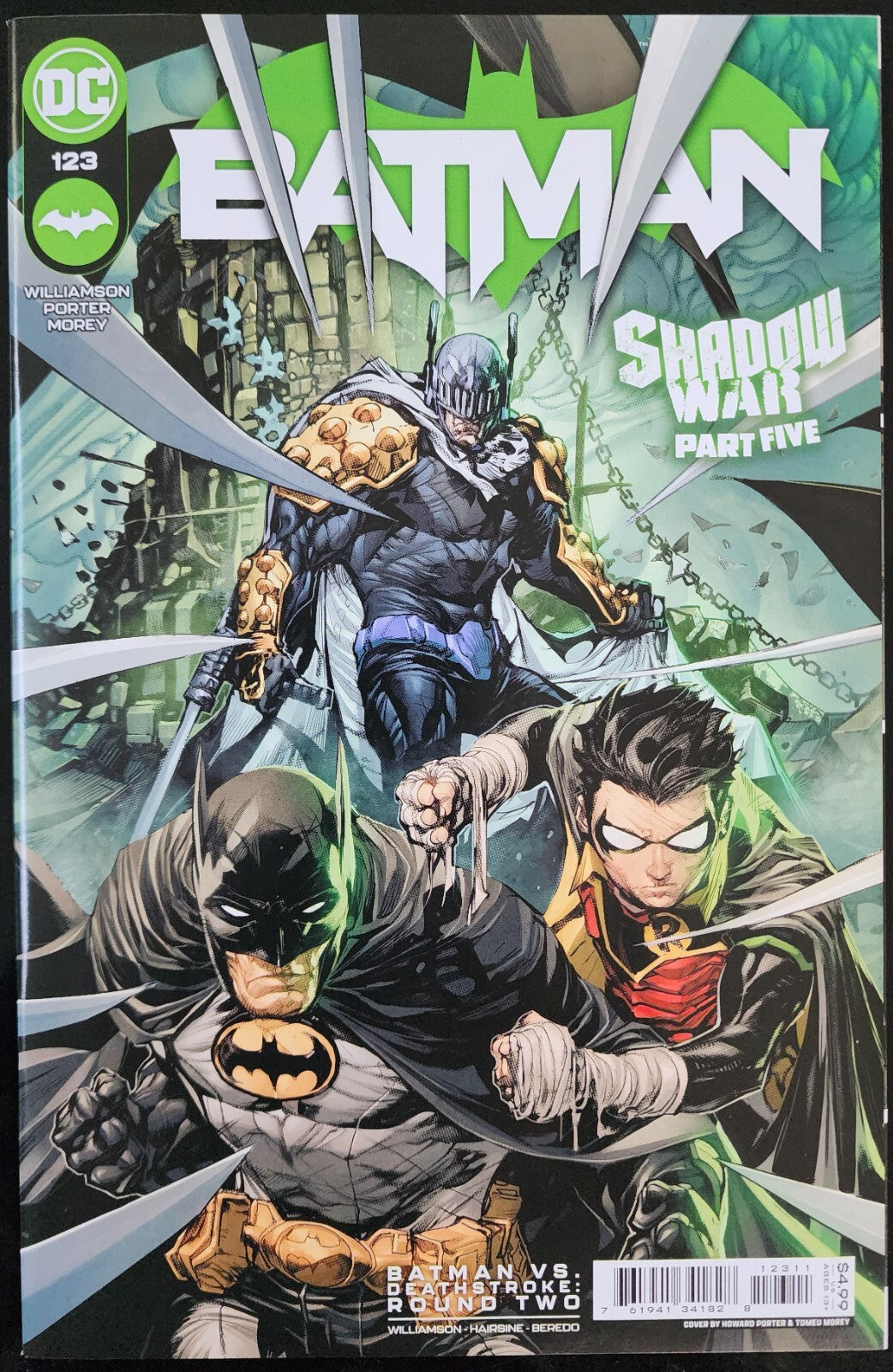 Batman, Vol. 3 123A Regular Howard Porter Cover 1st app. Wingman IV Joshua Willi