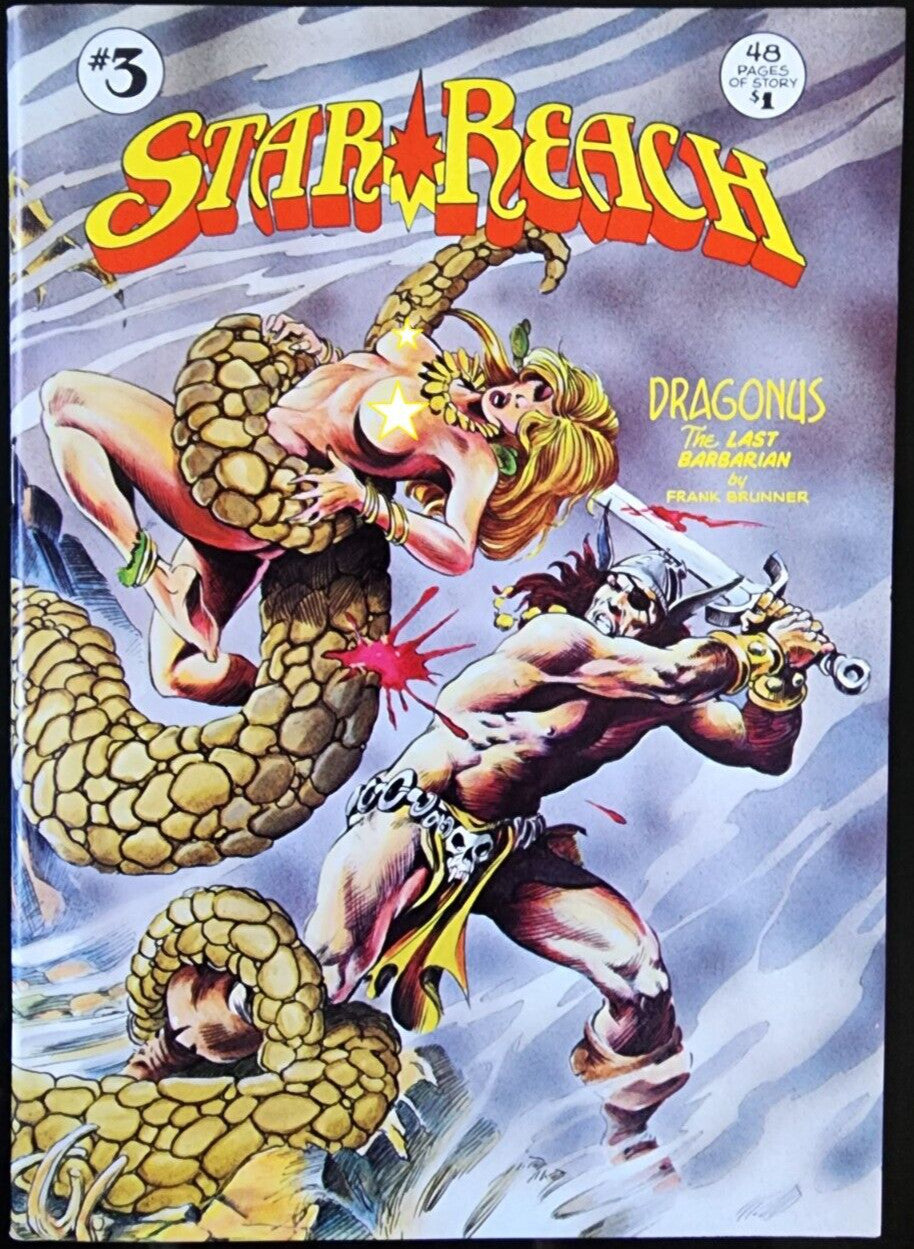Star*Reach #3 1st Print Frank Brunner 1975 Rare