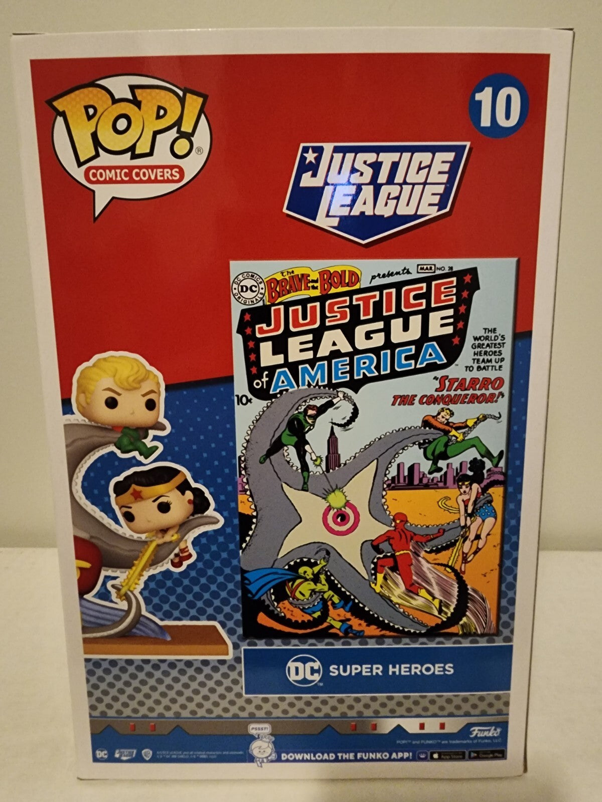 The Brave and the Bold #28 Funko Pop DC Comic Cover Justice League HTF Walmart