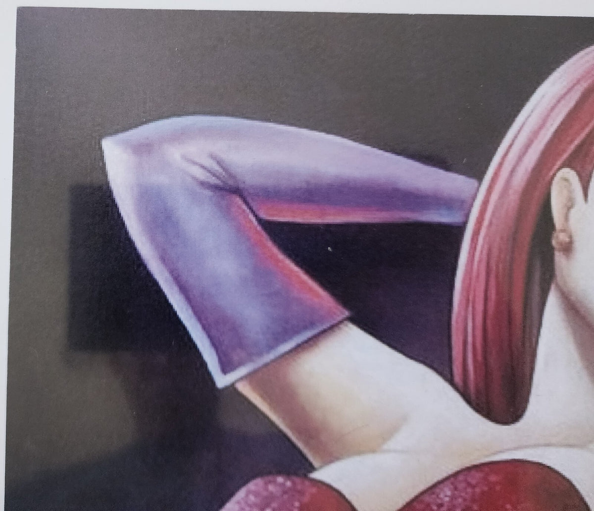Jessica Rabbit Lady in Red 11x14 Signed James Mulligan Print