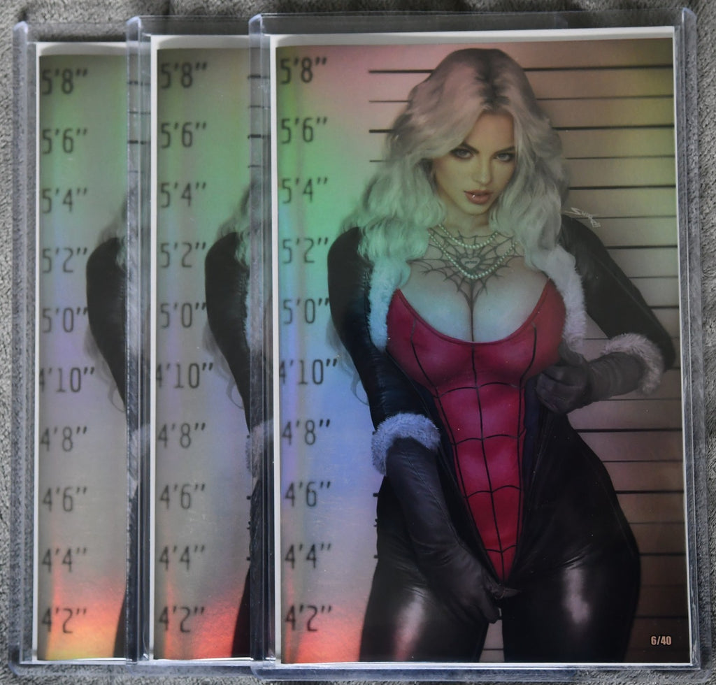 Power Hour #3 Preview Shikarii Bad Kitty 2 Per Member Patreon Foil Match 6 Set