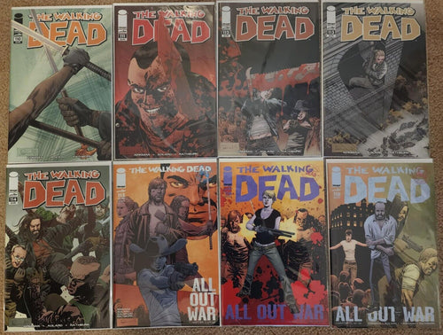 40 WALKING DEAD COMIC LOT INCLUDES MCFARLANE TOYS PINBACKS 2003-2019