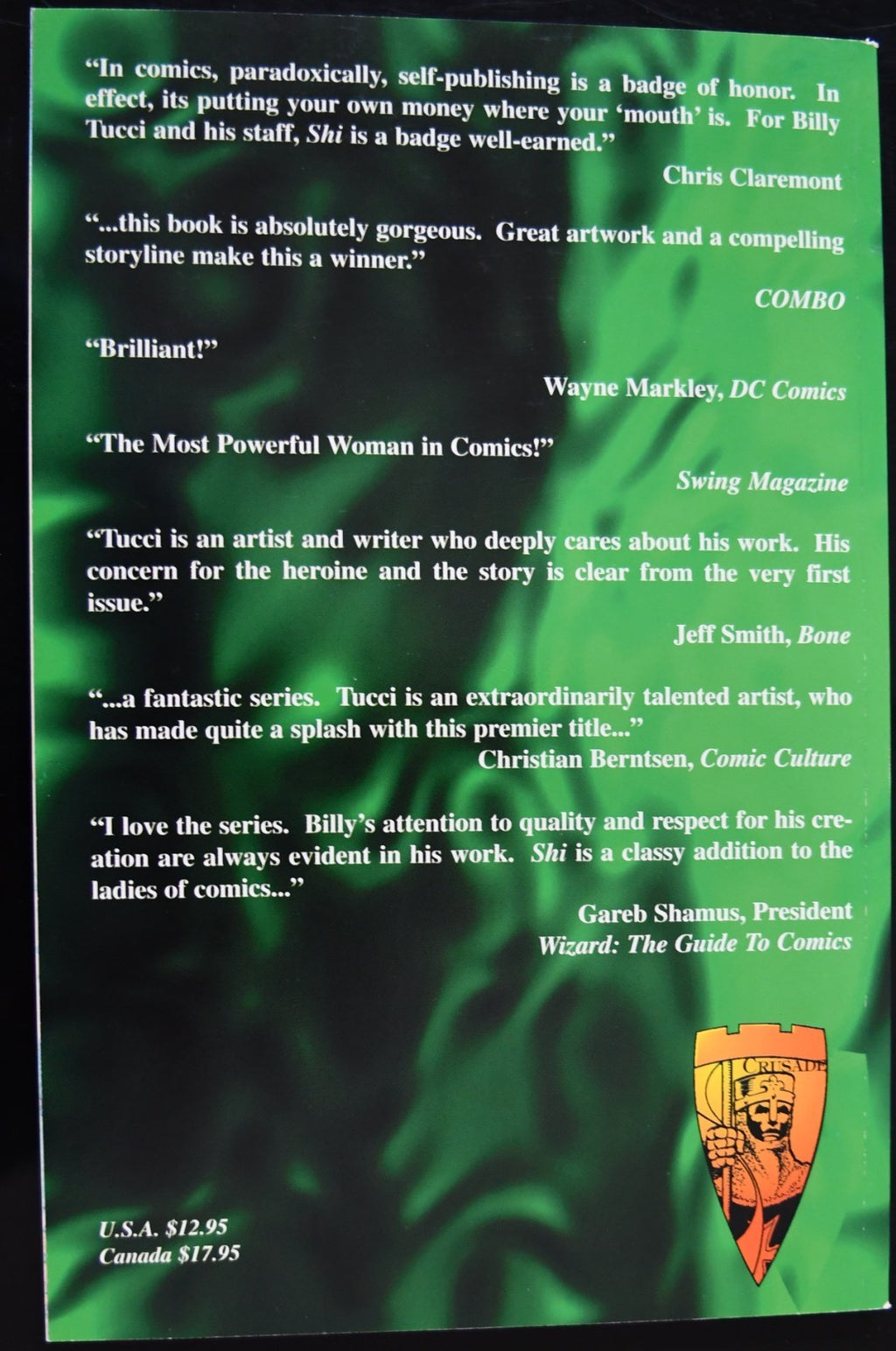 Shi: The Way of the Warrior (1994-1997) Crusade Comics Choose Your Issue