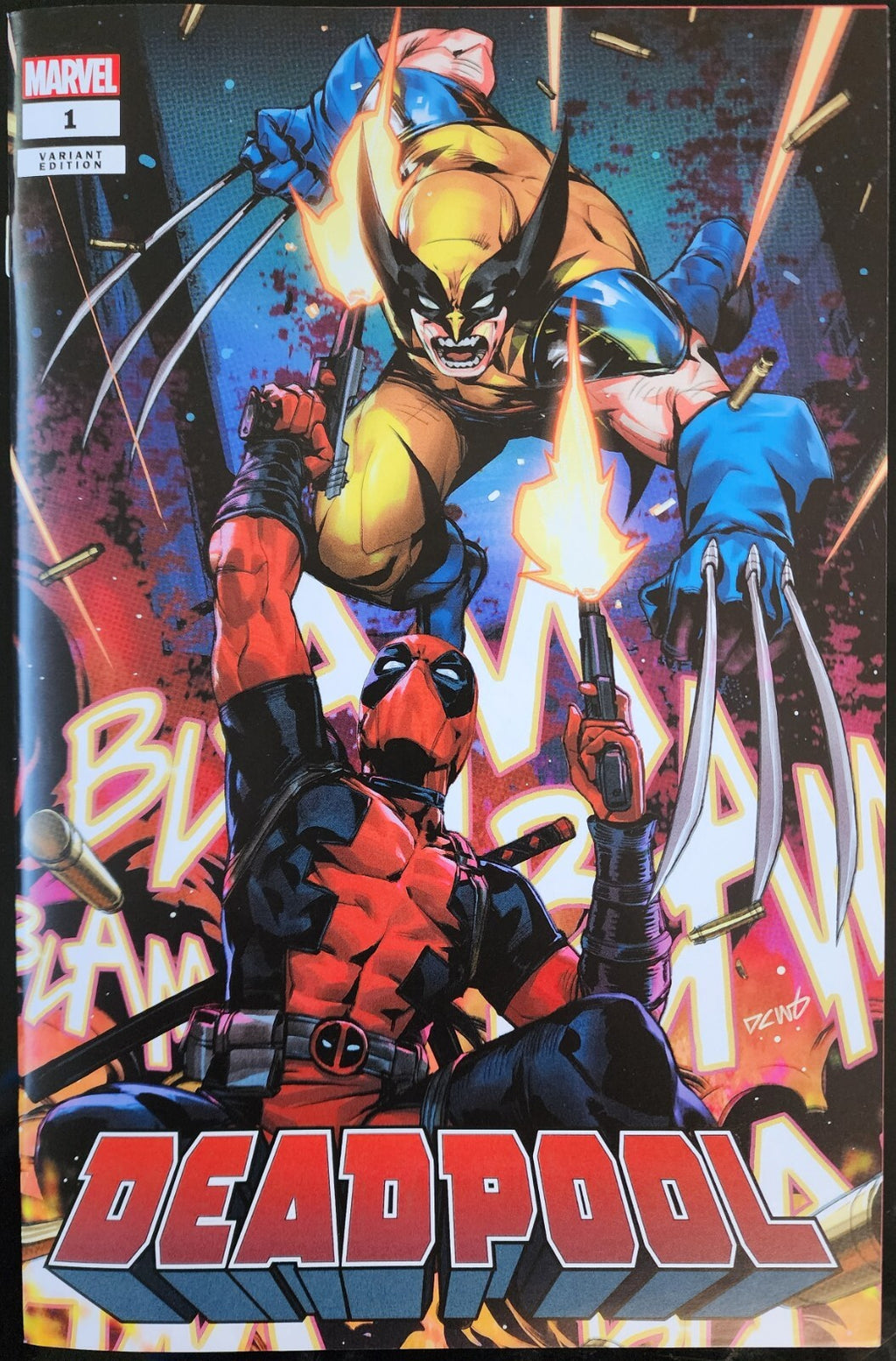 DEADPOOL #1 (DERRICK CHEW EXCLUSIVE VARIANT)(2024) COMIC BOOK ~ Marvel