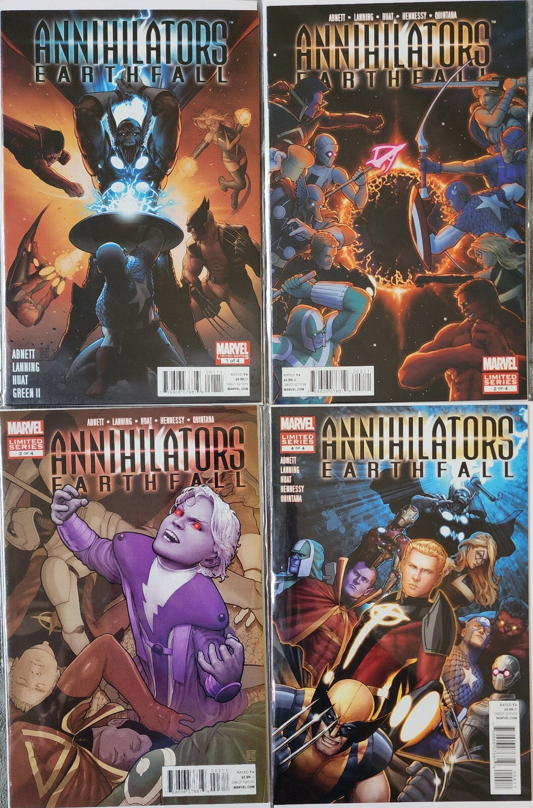 Annihilators Earthfall 1-4 John Tyler Christopher 2011