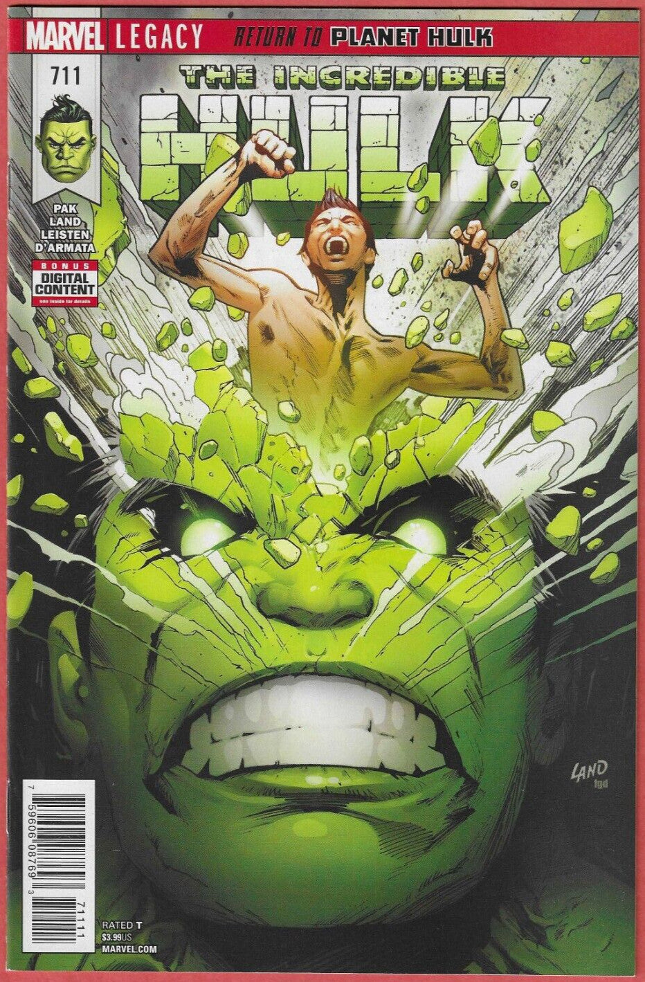 INCREDIBLE HULK, Vol 5 #711 2018