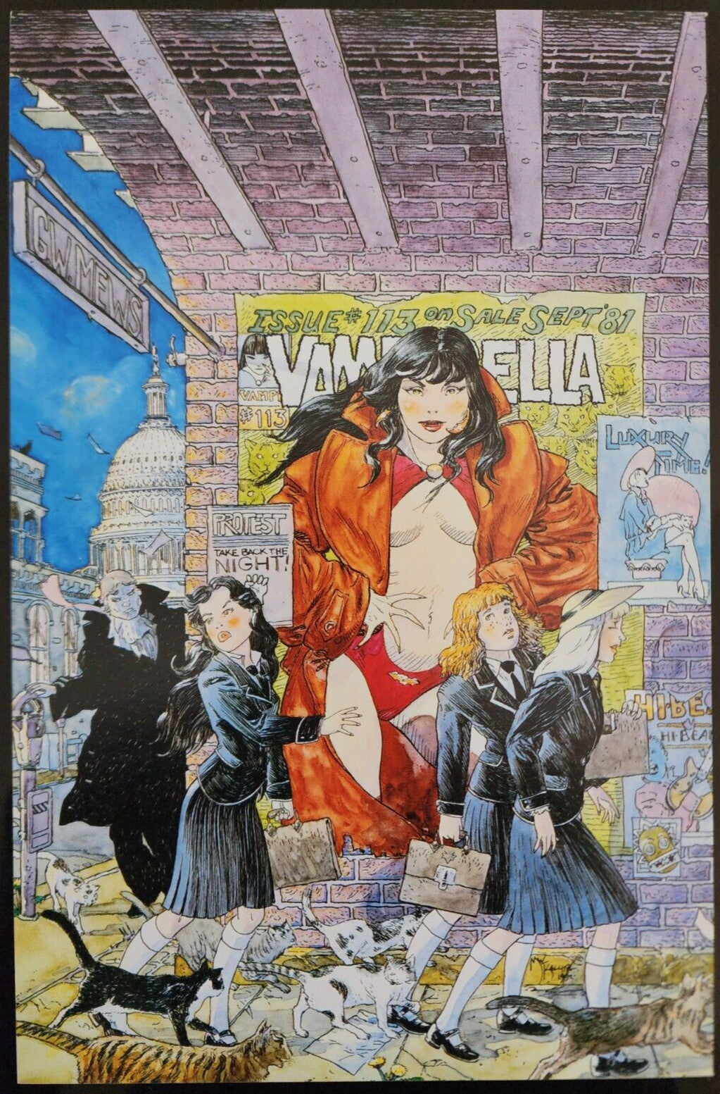 Vampirella Morning in America 1 Harris Comics Dark Horse Comics Kurt Busiek 1991