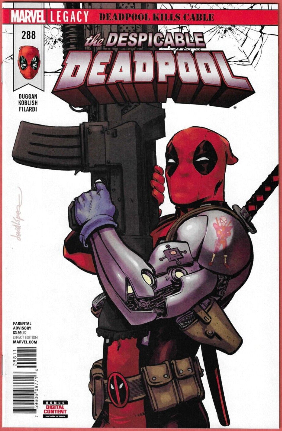 Despicable Deadpool #288 MARVEL Comics 2017