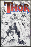 THOR #1 SAN DIEGO COMIC CON SKETCH BLACK & WHITE VARIANT SDCC 2007 MARVEL Copy 2