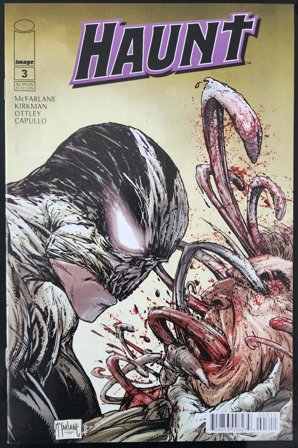 Haunt #3 McFarlane Kirkman Ottley Capullo 1st Print Variant A Image 2009