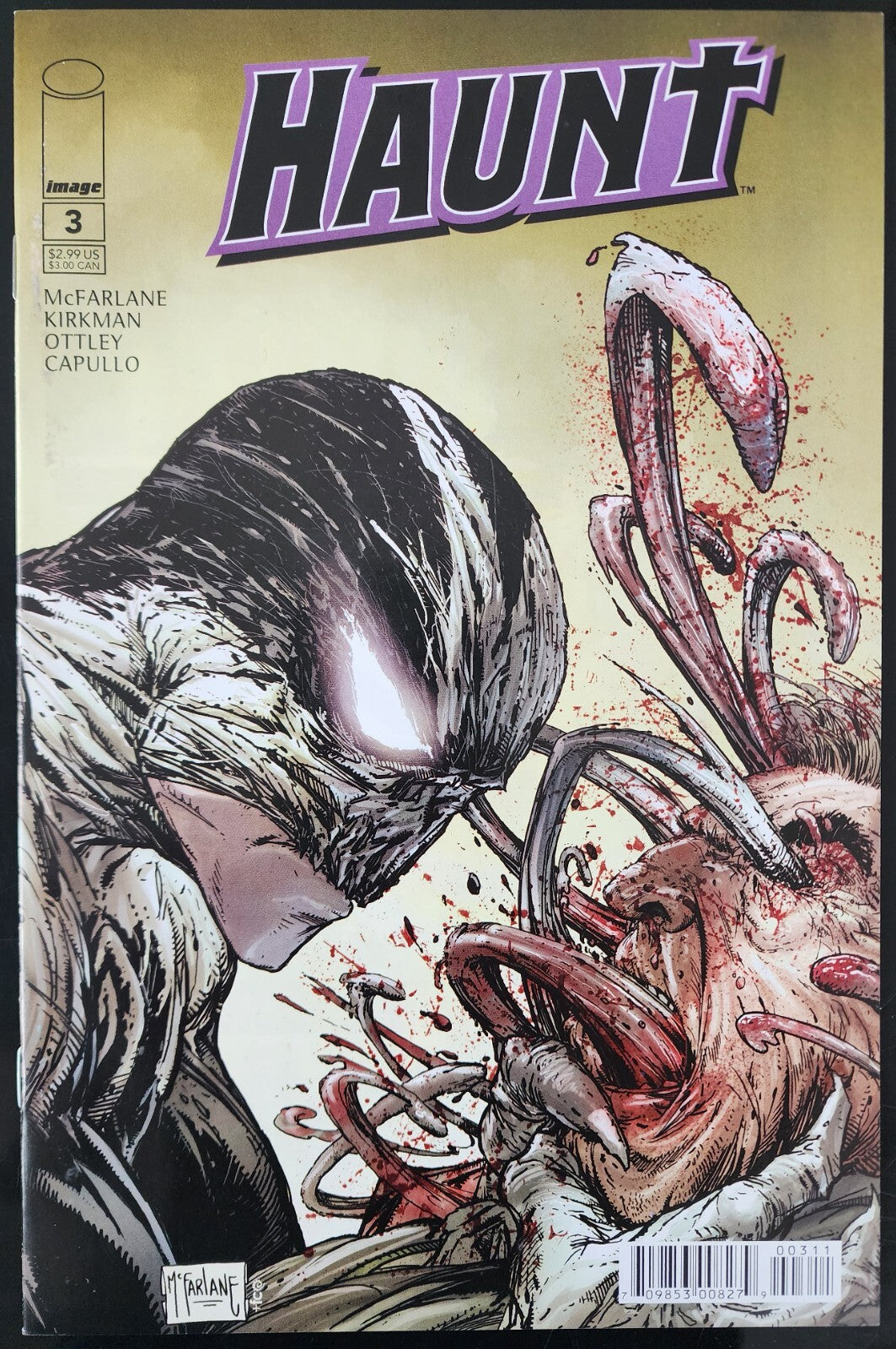 Haunt #3 McFarlane Kirkman Ottley Capullo 1st Print Variant A Image 2009