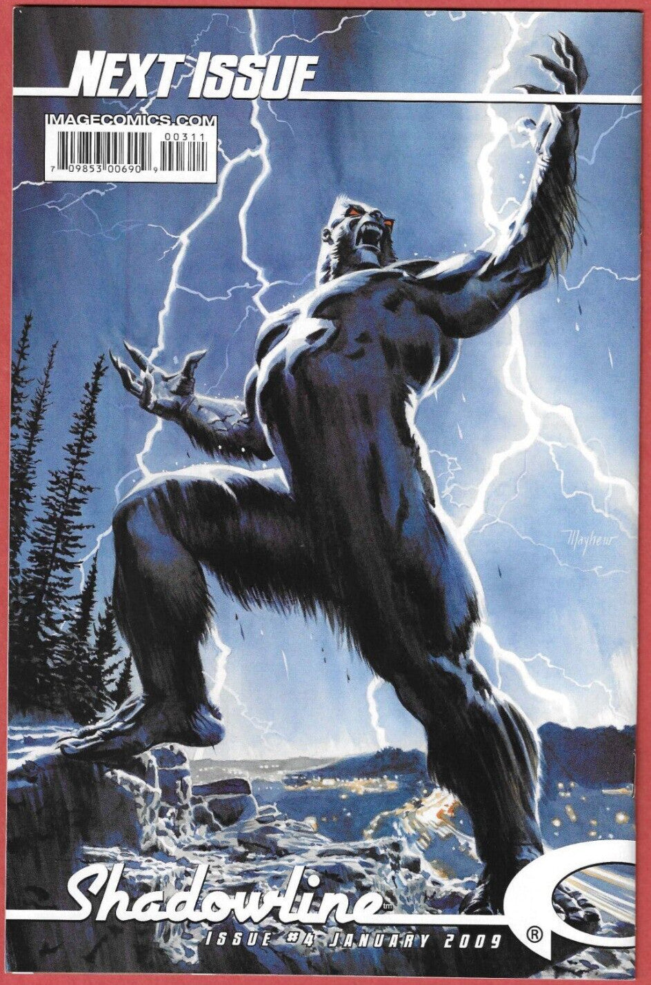 Savage 1, 3, 4 Image Comics Shadowline Niles Mayhew 2008