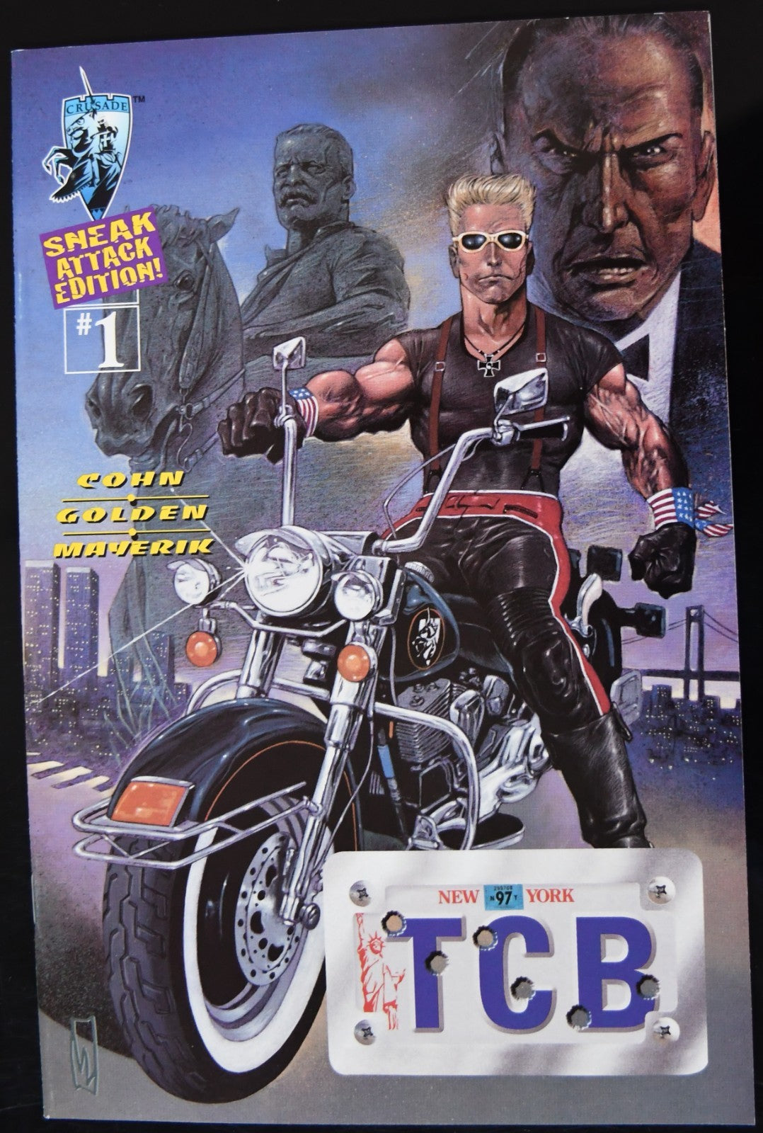 Shi / Daredevil #1 Crossover & Flip Book. Crusade Marvel Comic. (1997)