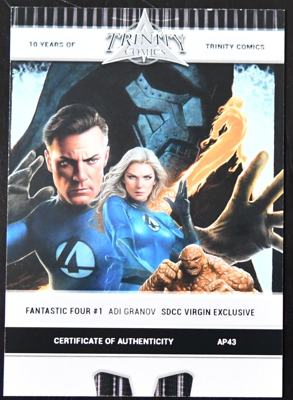 Fantastic Four #1 Adi Granov SDCC Trinity Comics