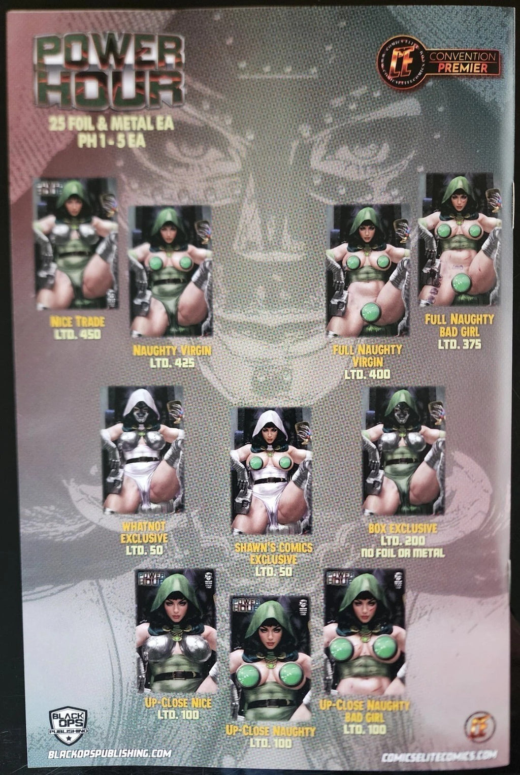 Power Hour #3 Shikarii God Queen 4 Book Box Set with Whatnot Exclusive