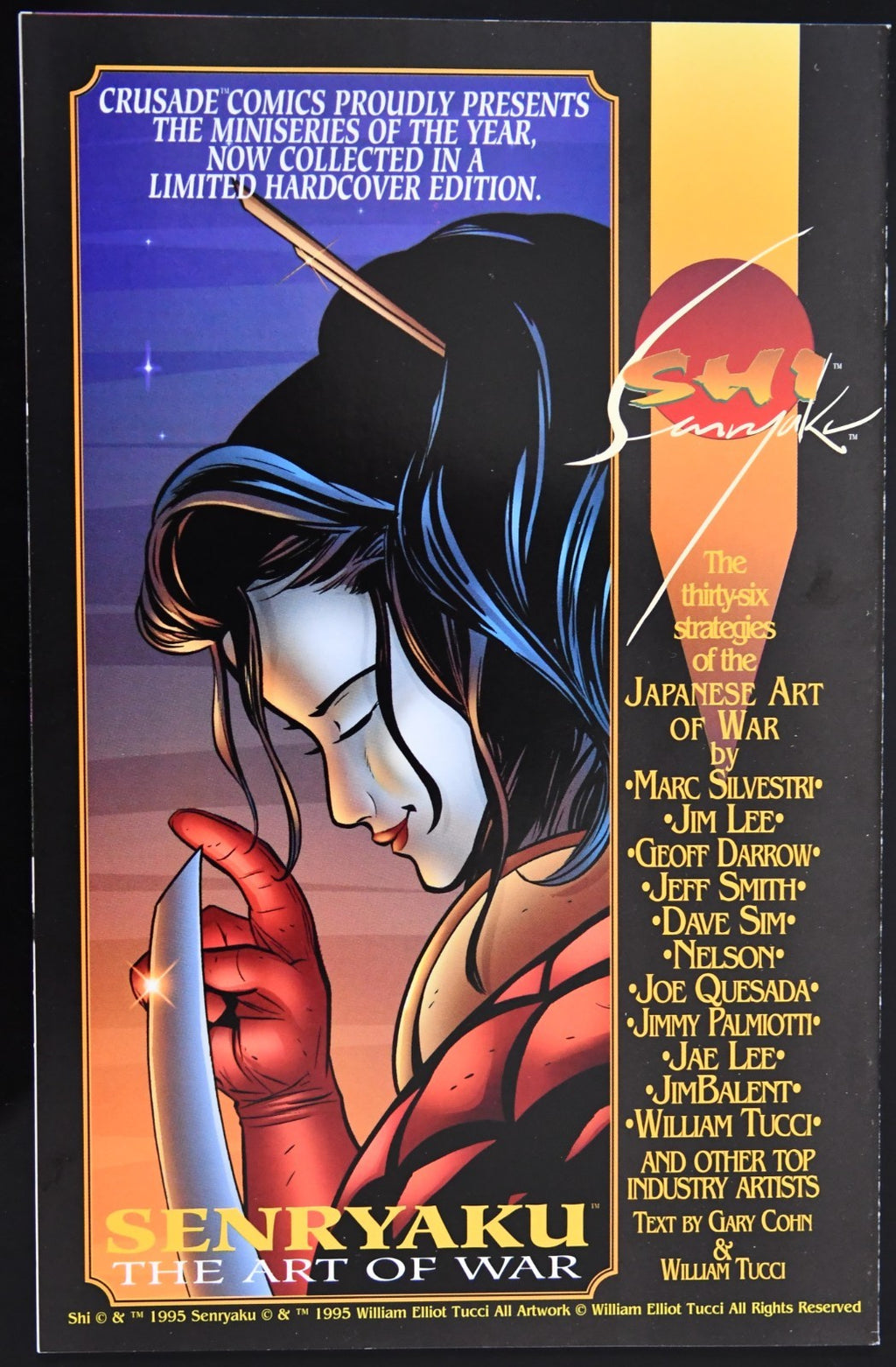 Shi: The Way of the Warrior (1994-1997) Crusade Comics Choose Your Issue