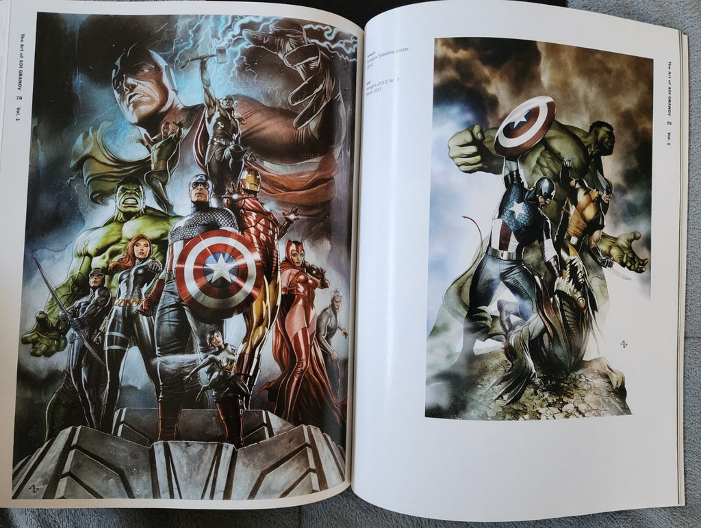MARVEL MONOGRAPH THE ART OF ADI GRANOV Volume 1 TPB Marvel Comics