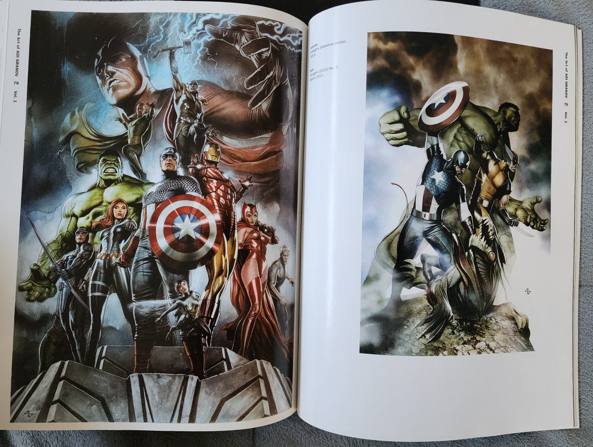 MARVEL MONOGRAPH THE ART OF ADI GRANOV Volume 1 TPB Marvel Comics