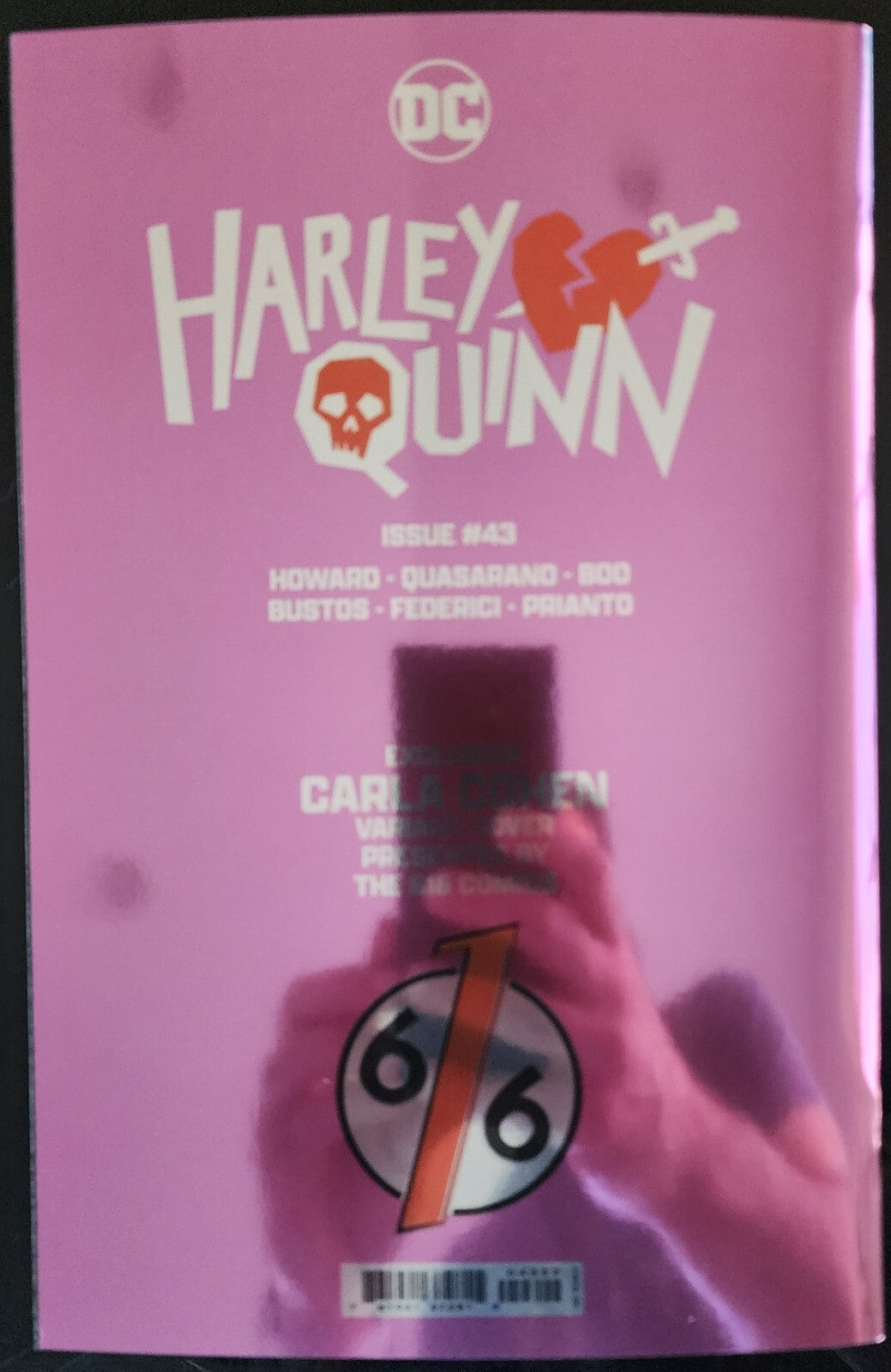 Harley Quinn #43 CARLA COHEN Exclusive Foil Virgin Variant Limited to 1000