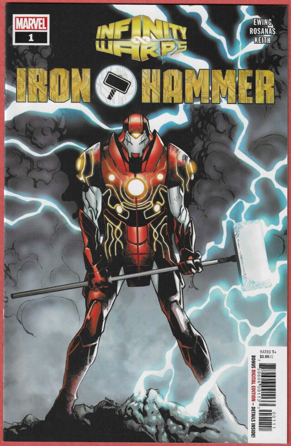 Infinity Warps: Iron Hammer #1 (2018), Marvel Comics 1st App of Iron Hammer