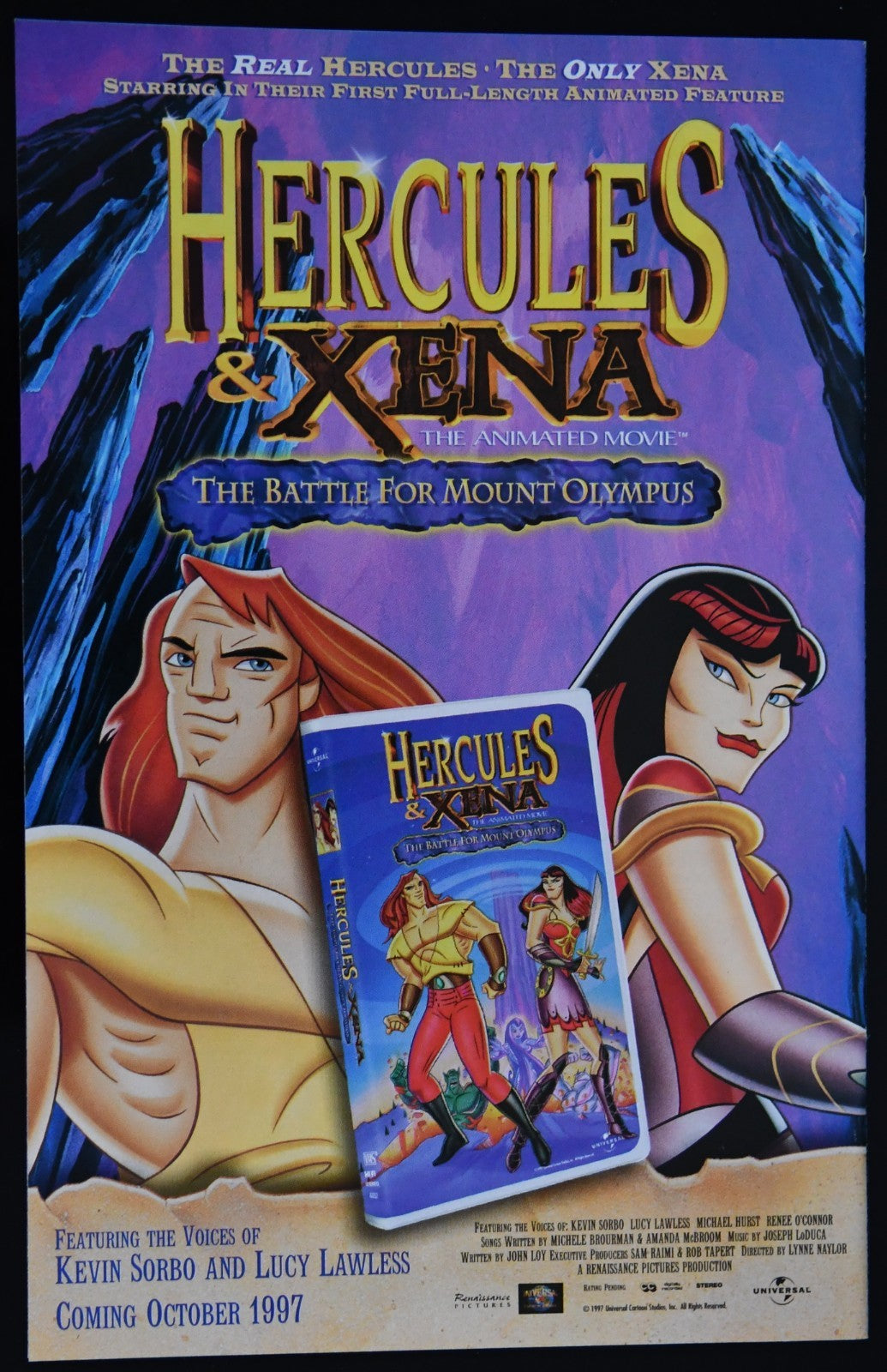 Xena: Warrior Princess #1 Photo Cover Variant - A (Topps Comics August 1997)