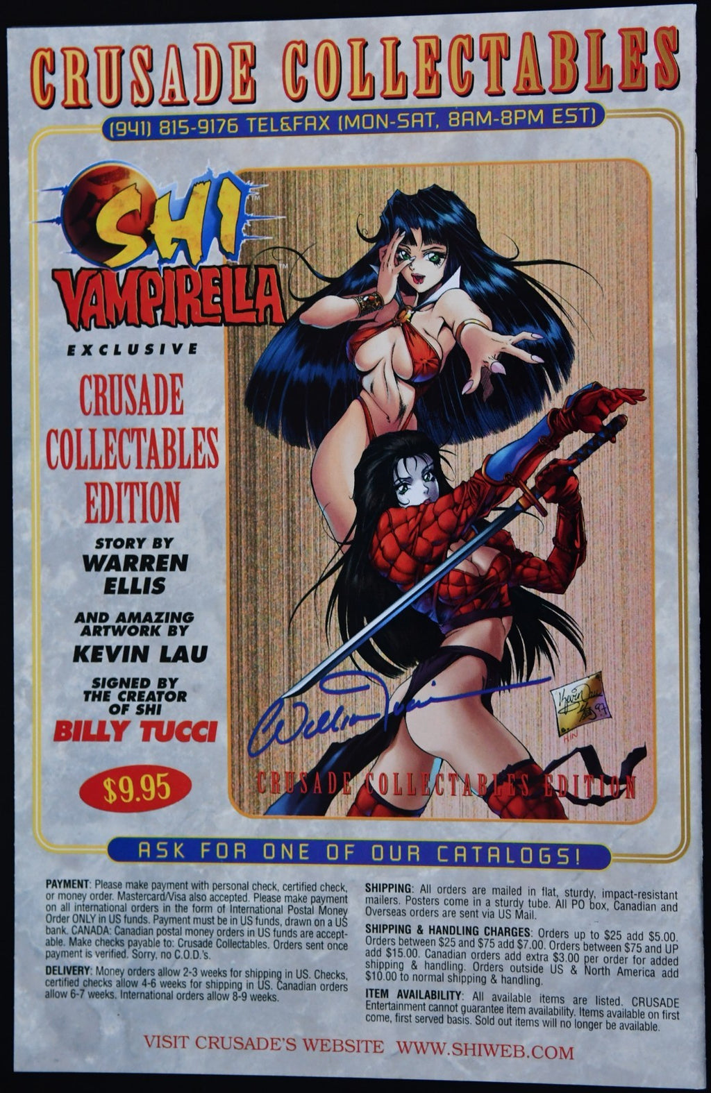 Shi: The Series (1997-2000) Crusade Comics, Choose Your Issue