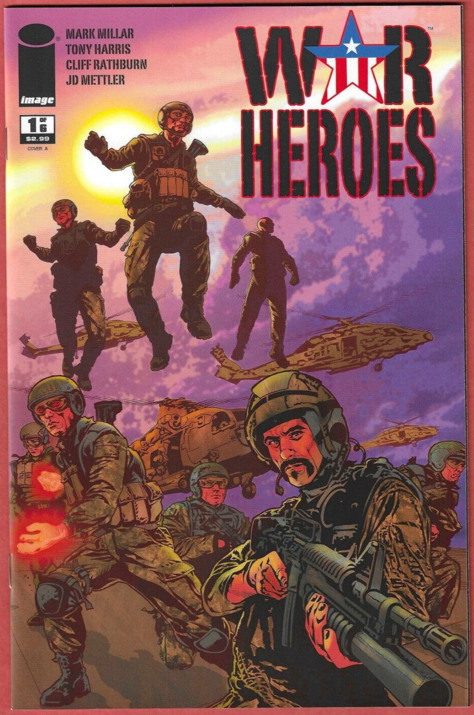 War Heroes 1 2 3 1st Prints Complete Image Comics Mark Millar Tony Harris 2008