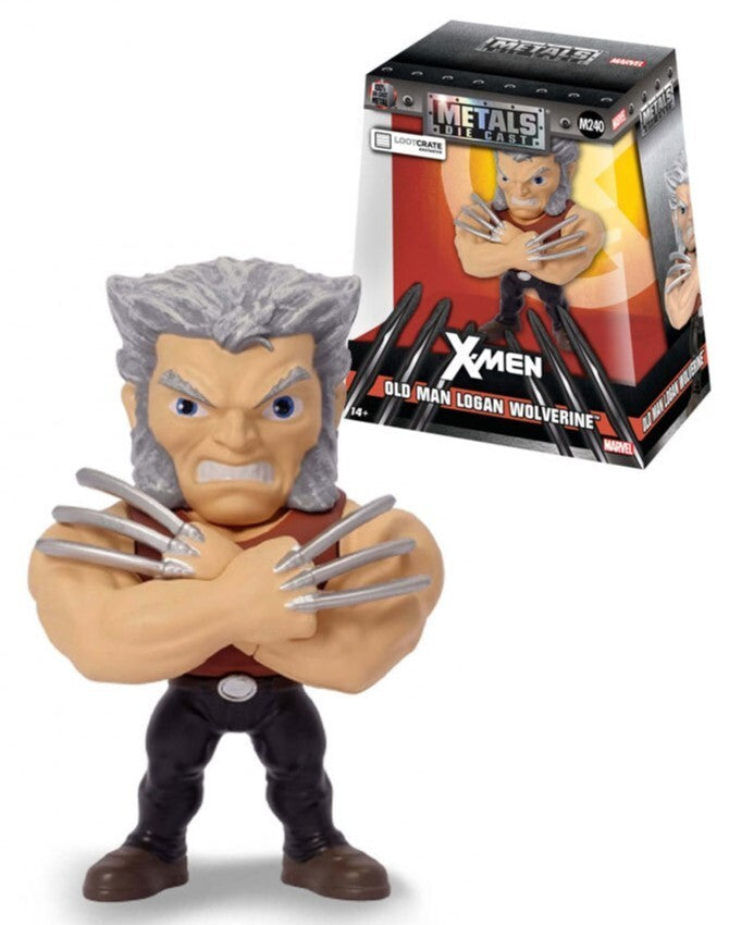 X-Men Logan Wolverine Metals Die Cast M239 Full Metal Figure Loot Crate Toy