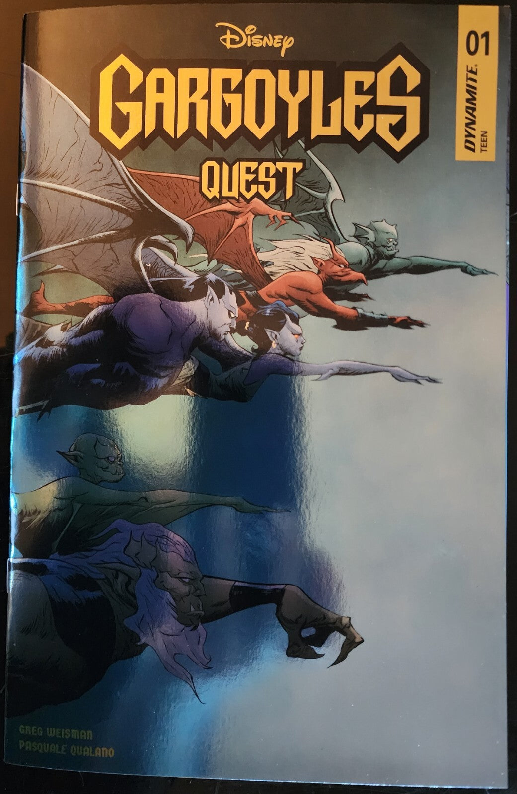 Gargoyles Quest #1 Cover L 1:5 FOC Variant Edition Lee Foil