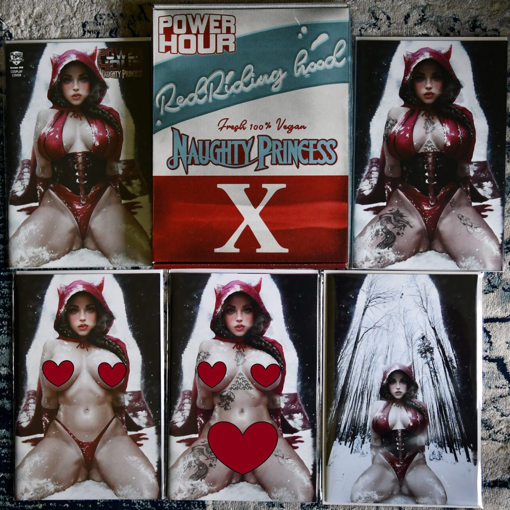 Power Hour #2 Shikarii Red Riding Hood 5 Book Box Set with Whatnot Exclusive