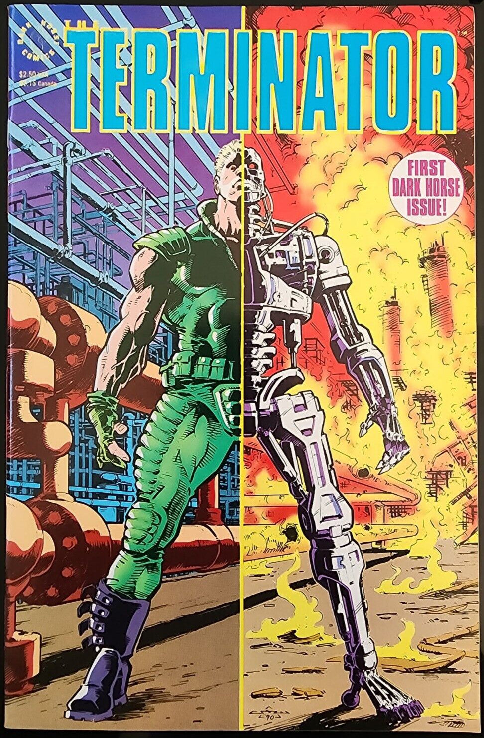 The Terminator 1,2,3 1990 Dark Horse Comic 1st Set