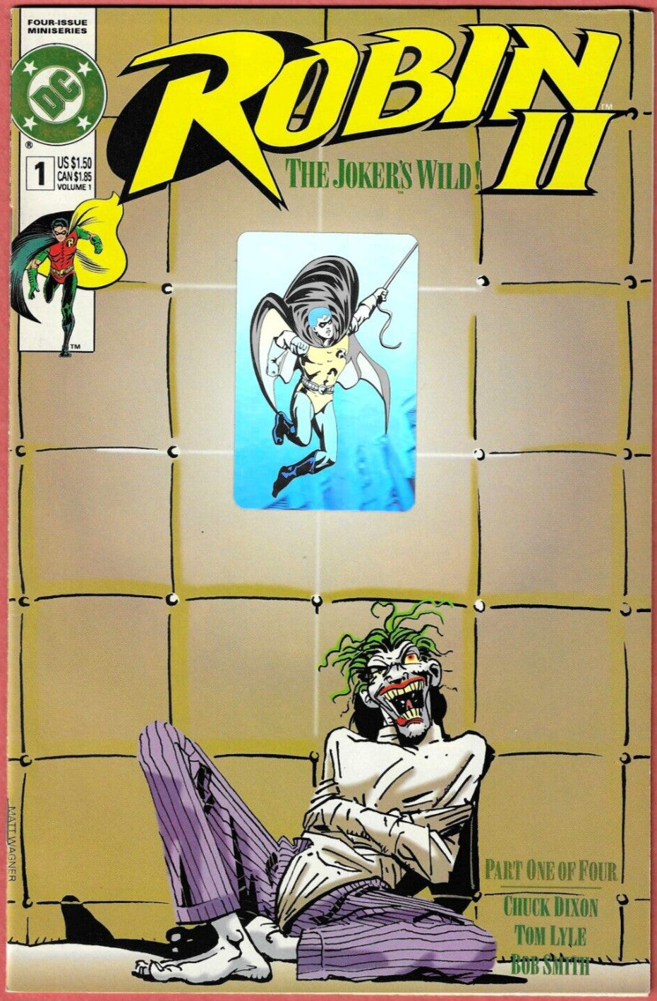 Robin II The Jokers Wild #1-4 1991 Holograms Joker Batman Set Two