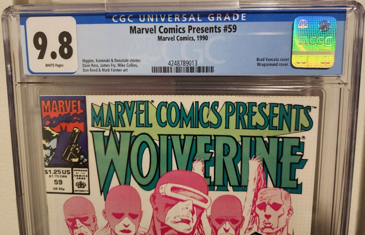 Marvel Comics Presents #59 CGC 9.8 Wolverine Hulk Punisher 1990
