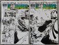George R. R. Martin's Doorways #1 #2 2010 IDW RI-Incentive B & W Sketch Variants
