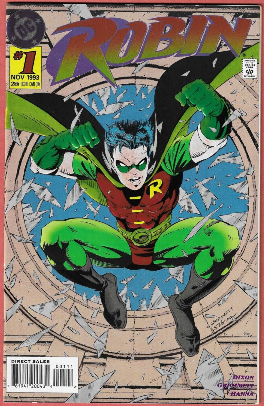 ROBIN #1 1993, ROBIN II: JOKERS WILD #2D 1991 LOT DEBUT OF ROBINS REDBIRD