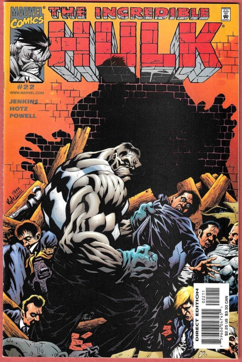 Incredible Hulk, Vol 3. #22 #28 2001 Lot