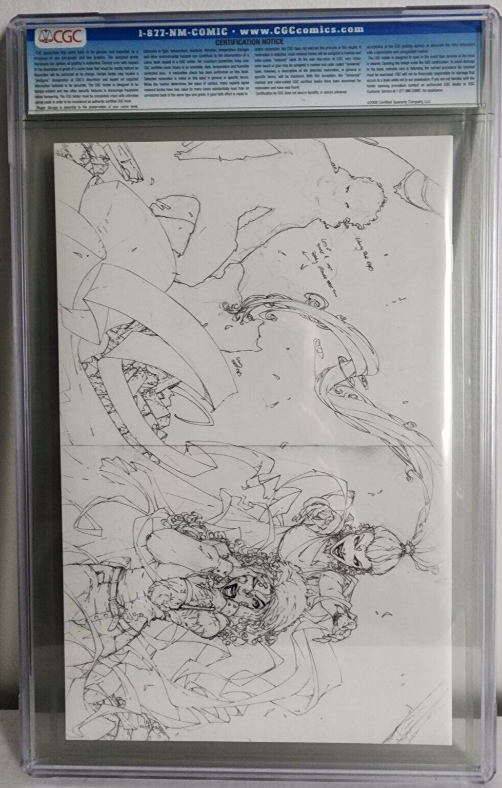 Anita Blake: Vampire Hunter Guilty Pleasures #nn Jetpack Sketch CGC 9.8