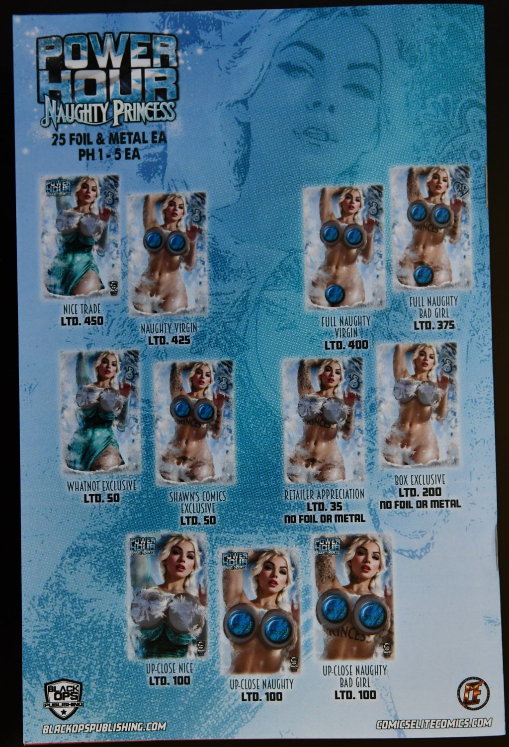 Power Hour #2 Shikarii Ice Queen Elsa 4 Book Box Set