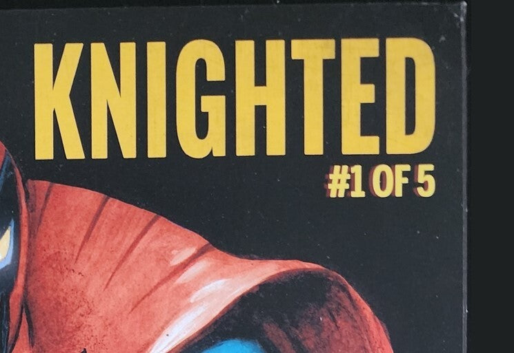 KNIGHTED #1 TEXEIRA Trade Dress Variant Dark Knight Miller Homage LTD 600