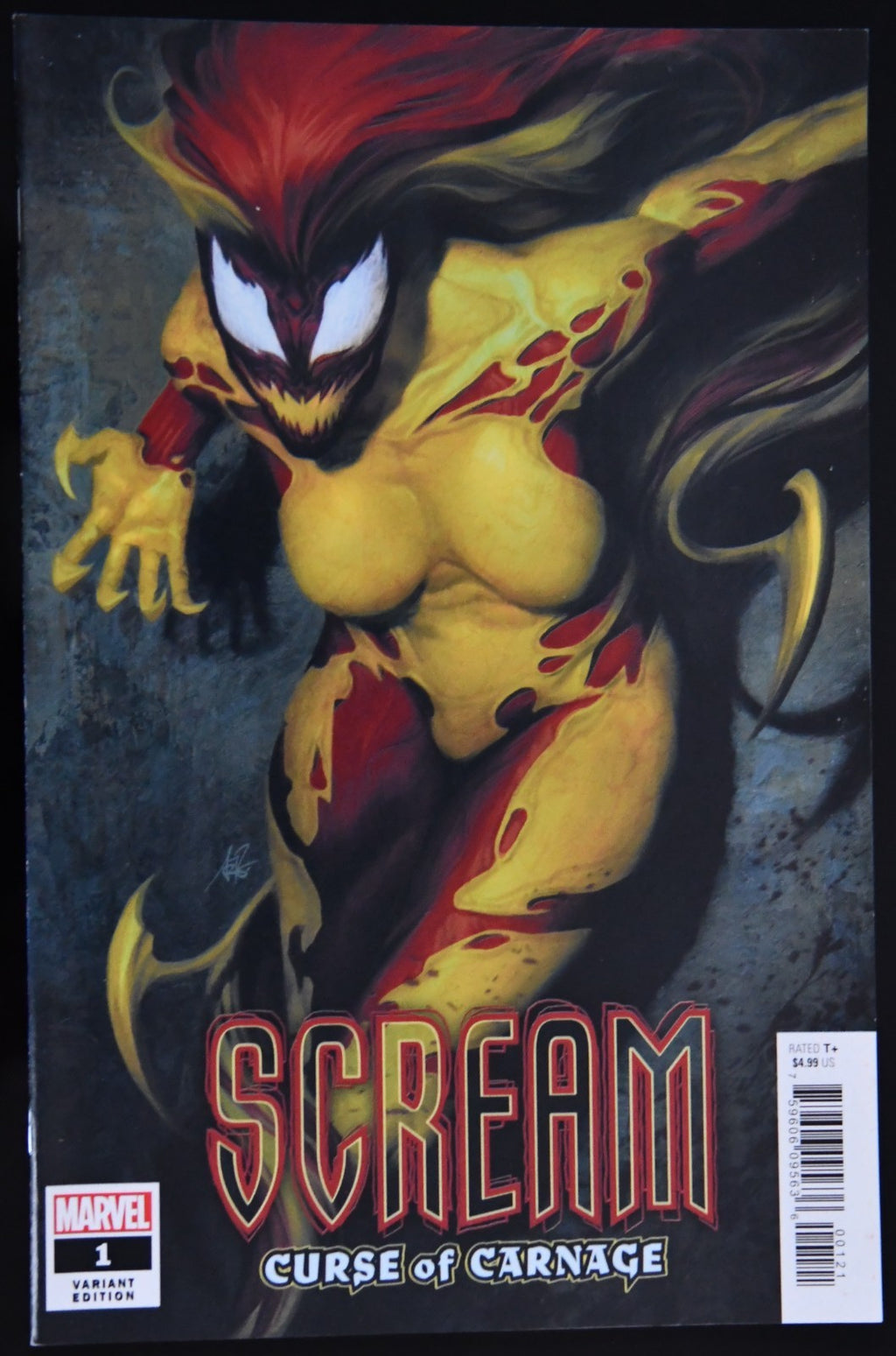Scream: Curse of Carnage #1 Variant Edition-Artgerm Cover (Marvel Comics January
