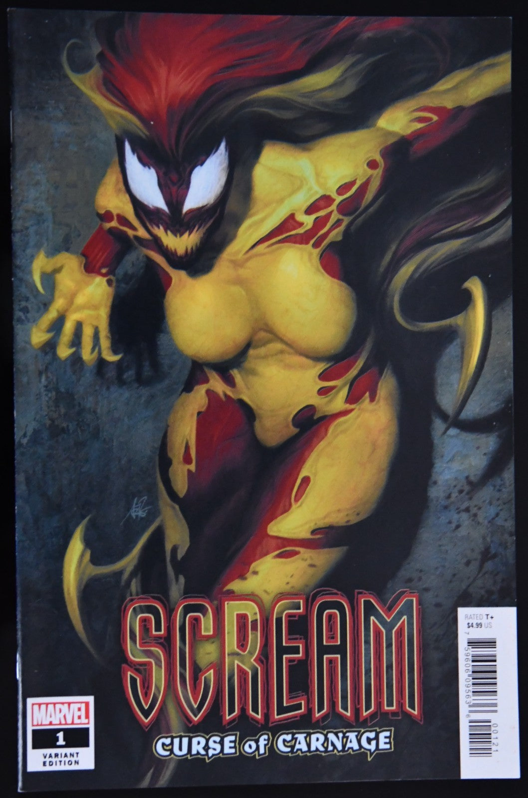 Scream: Curse of Carnage #1 Variant Edition-Artgerm Cover (Marvel Comics January