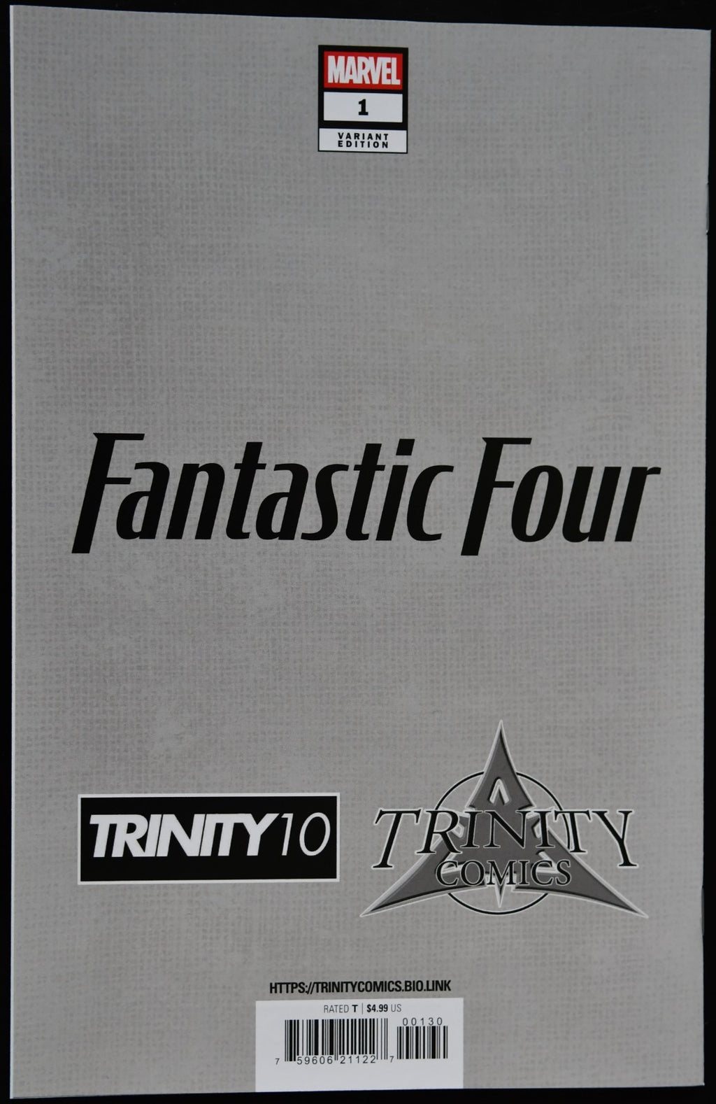 Fantastic Four #1 Adi Granov SDCC Trinity Comics